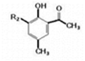 Phenol Structure three graphic